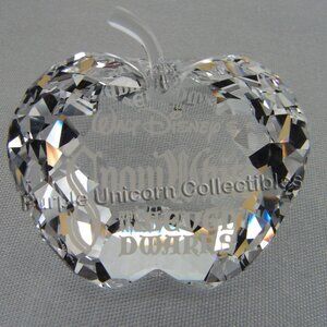 Swarovski Crystal Disney Snow White and the Seven Dwarfs Title Plaque 1016525